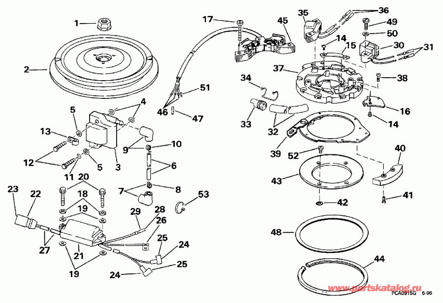 ��������� ����� EVINRUDE SE25RDEUR 1997  - nition / nition