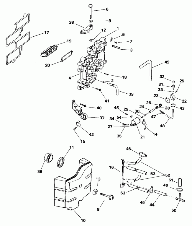 ��������� Evinrude E25RECB 1998  - nition