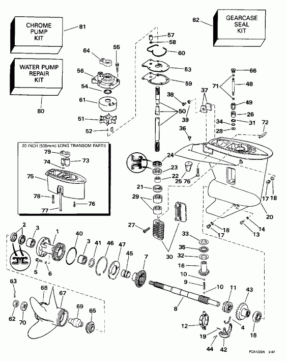 �������� ����� EVINRUDE E35QLECA 1998  - arcase - arcase