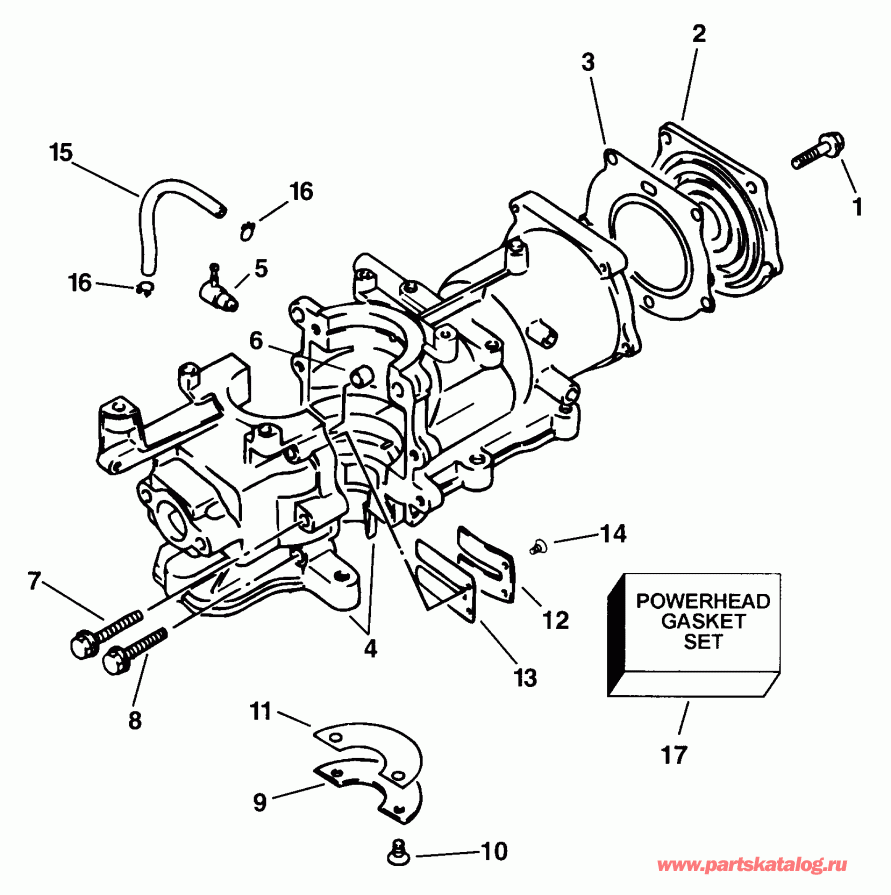  ������� E5RLECS 1998  - linder & ������ ��������� - linder & Crankcase