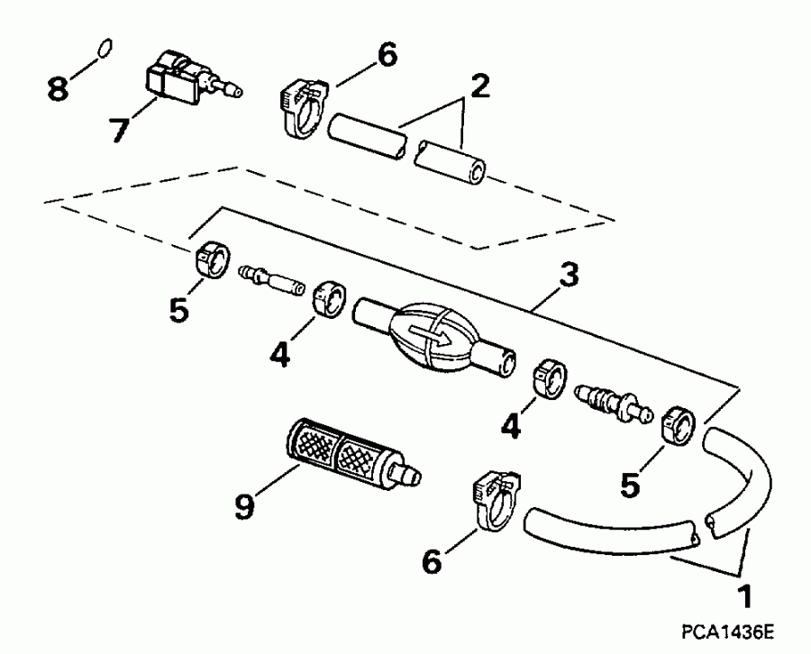 ����� EVINRUDE SE125RWYN 1998  - se & ������