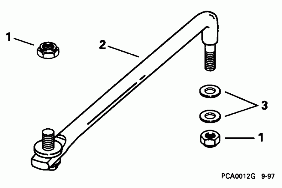 ��������� ����� EVINRUDE SE200WTPLG 1998  - ee������ ����������� Kit / eering Link Kit