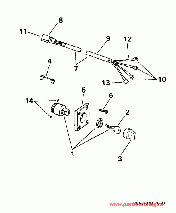��������� ����� Evinrude E15EL4EEB 1999  -  9.9
