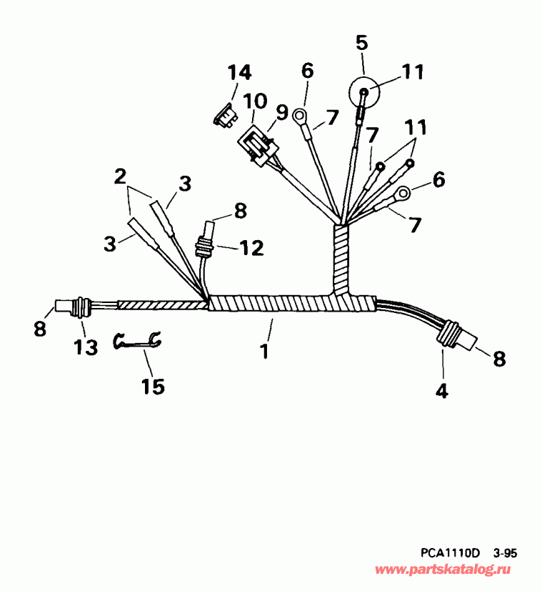 �������� ����� Evinrude E15R4EEB 1999  - Te Models