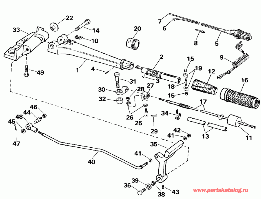  ������� E30TEESS 1990  - eering And Shift Handle