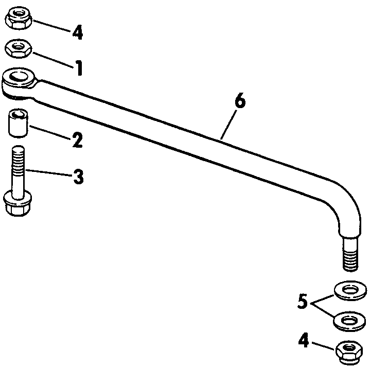 �������� ����� Evinrude E88MSLESA 1990  - ee������ ��������� Kit / eering Connector Kit