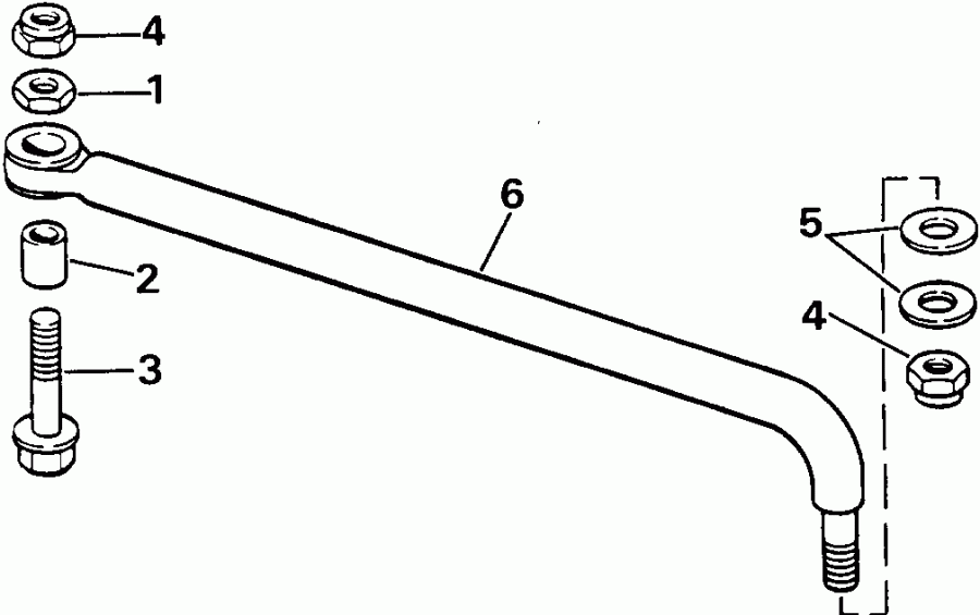 ��������� ����� ������� E100WTLEIB 1991  - eering Link Kit / ee������ ����������� Kit