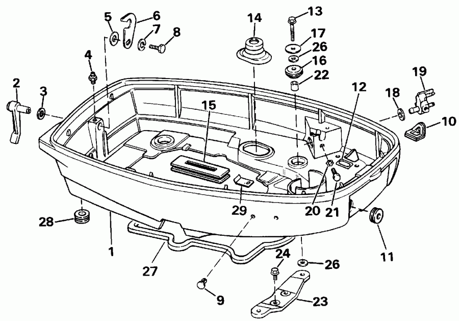 ����� Evinrude E30REIC 1991  - wer ������ ��������� (�����)