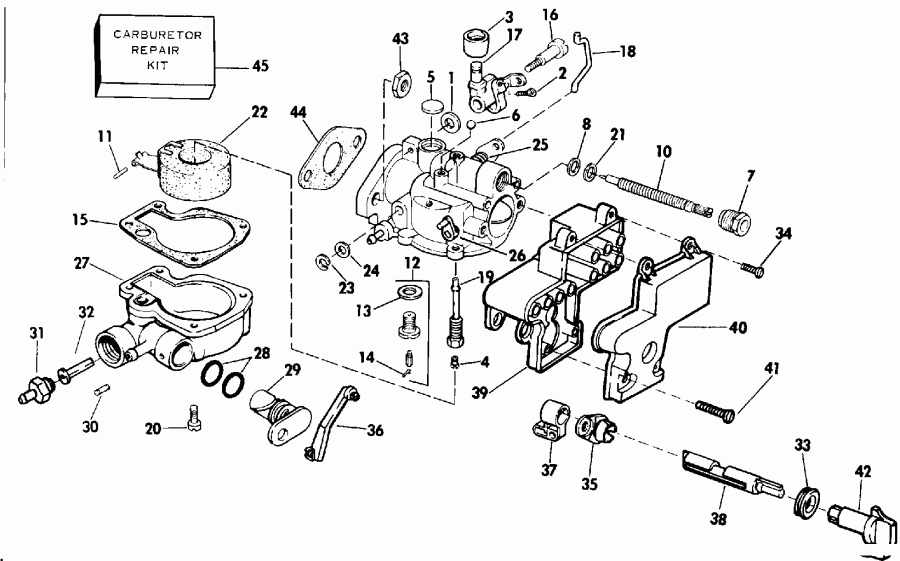 ��������� ������� E4REIA 1991  - rburetor / rburetor