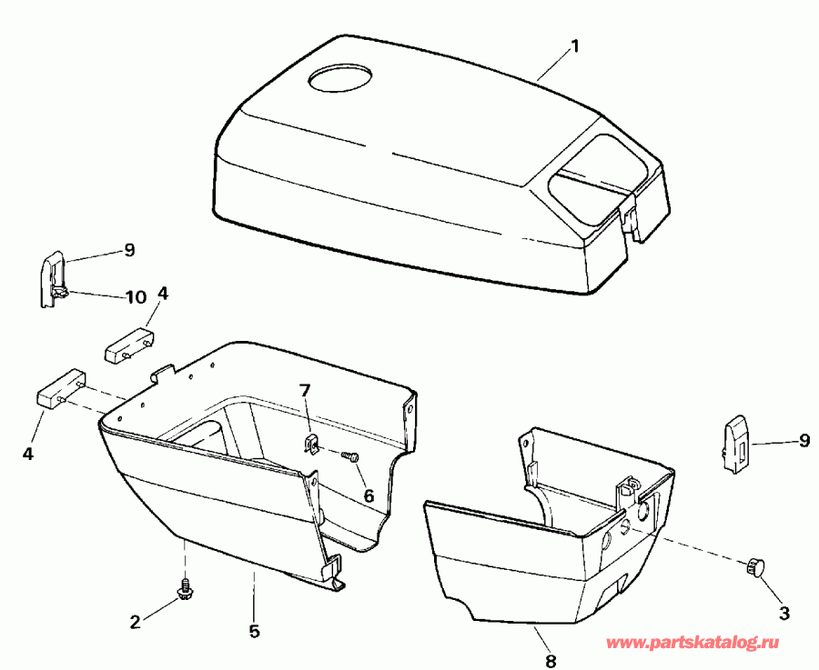 ��������� ��������� EVINRUDE E4REIA 1991  - gine ������