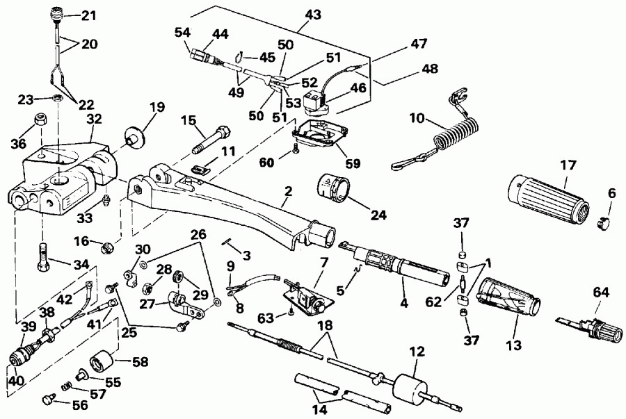 ����� ������� E60TTLEIB 1991  - ee������ Handle / eering Handle