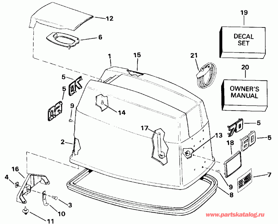 ��������� �������� ����� ������� E70TTLEIE 1991  - Evinrude / Evinrude