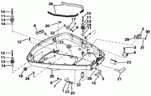 ������ ������ ��������� (Lower Engine Cover)