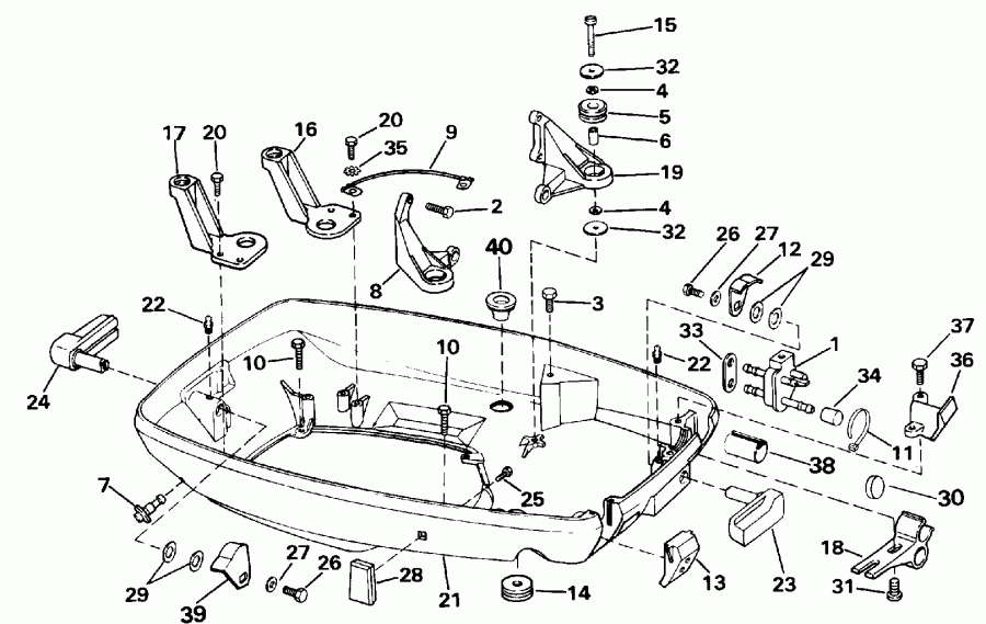 ��������� ��������� ������� TE60TLEIB 1991  - wer Engine Cover / wer ������ ��������� (�����)