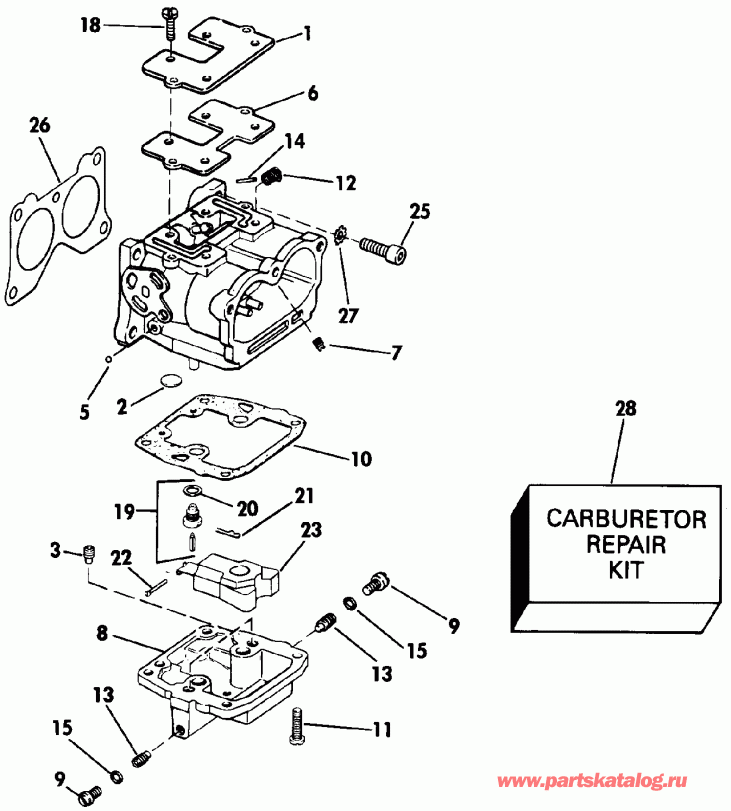 ��������� �������� ����� ������� VE100SLEIE 1991  - rburetor
