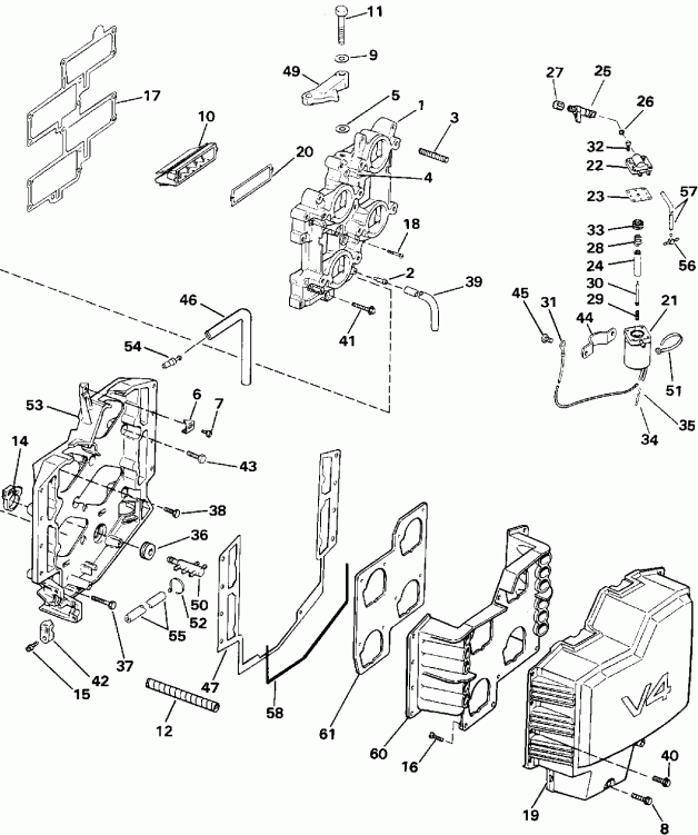 �������� ��������� ����� ������� E140TXENS 1992  - take Manifold