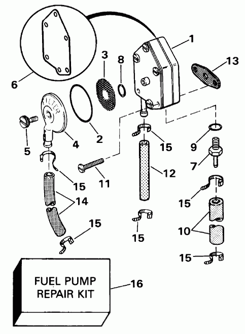 ��������� ��������� EVINRUDE E28ESLENE 1992  - el �����