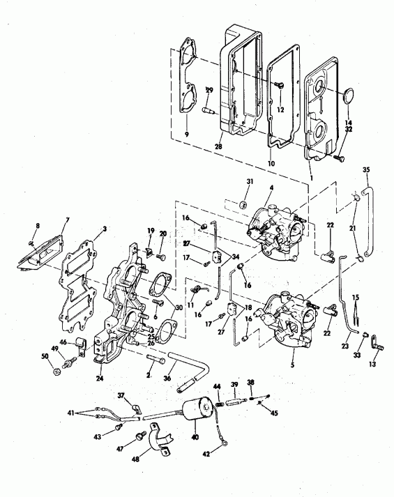 �������� ����� Evinrude E150WTXETG 1993  - ectric ������� & Solenoid