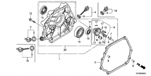E-06   (1) (E-06 Crankcase Cover (1))