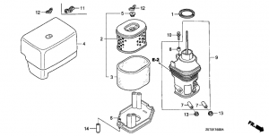 E-15  (1) (E-15 Air Cleaner (1))