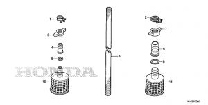 F-02   /  (F-02 Strainer filter / Hose)